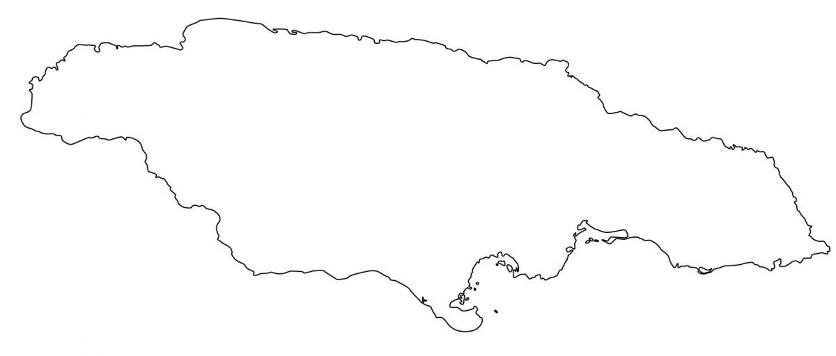 bosh harta e xhamajkës me kufijtë
