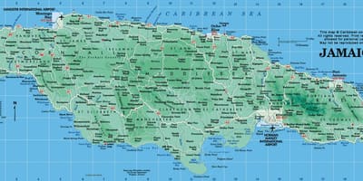 Një hartë e xhamajkës